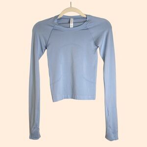Lululemon Swiftly Tech Long Sleeve 2.0 Blue
